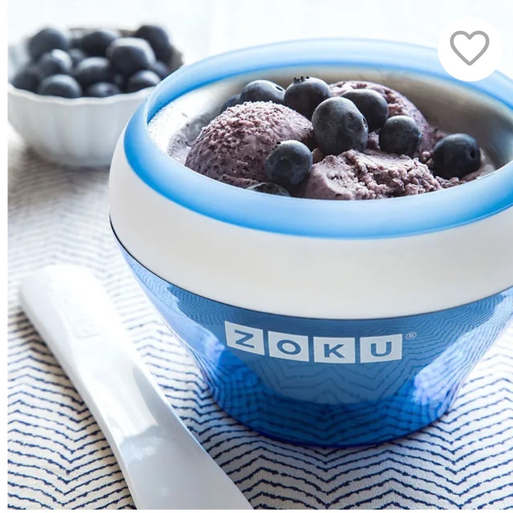 Zoku Blue Instant Ice Cream Maker - Picture 5 of 9
